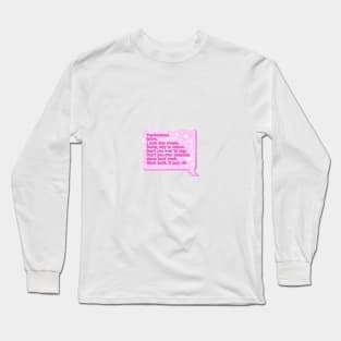 Barbz Stay in School Long Sleeve T-Shirt